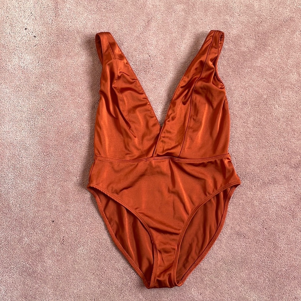 Out From Under Plunging V-Neck Bodysuit